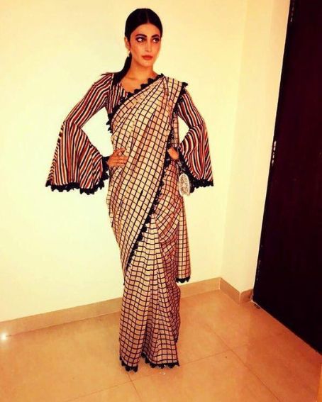 Shruti Hassan In Georgette With Digital Printed Saree