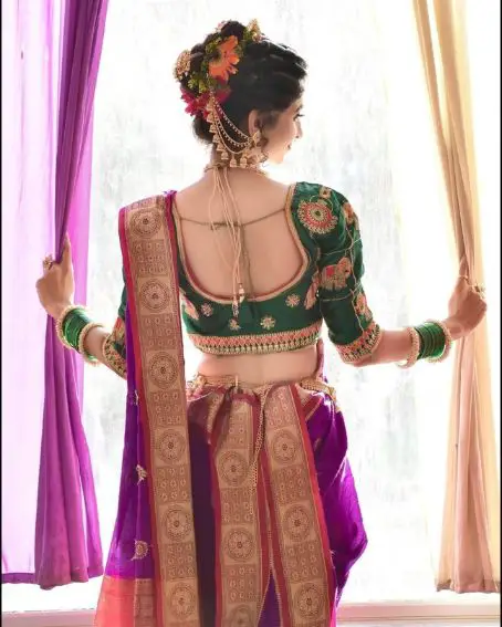 Bright and beautiful designer embroidery work