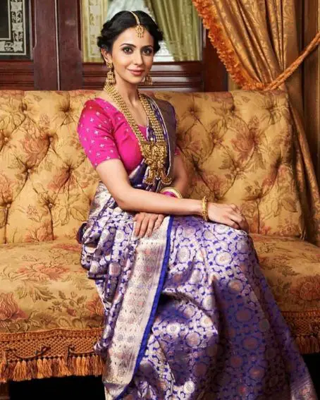 Rakul Preet In Amazing Pattu Saree