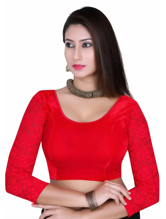 41 Trendy Types of Saree Blouse Designs Patterns
