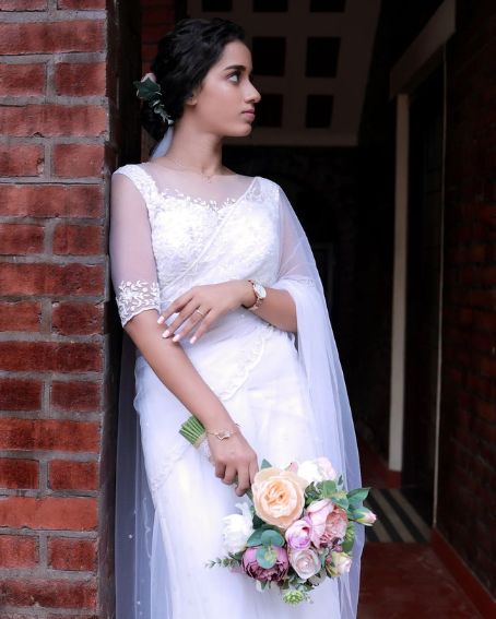 Cute Net Wedding Saree