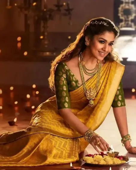 Nayanthara In Haldi Look