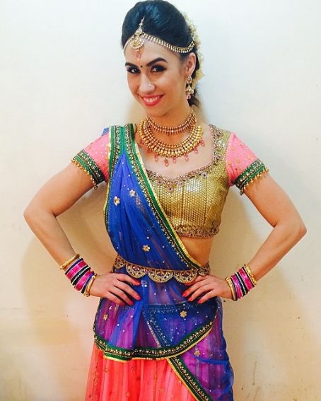 Lauren Gottlieb In Bharatanatyam Saree