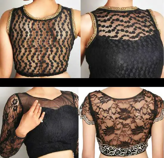 boat neck blouse designs 2017