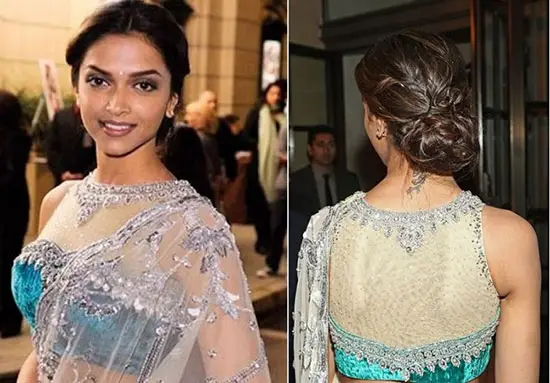 20 Latest Boat Neck Blouse Designs