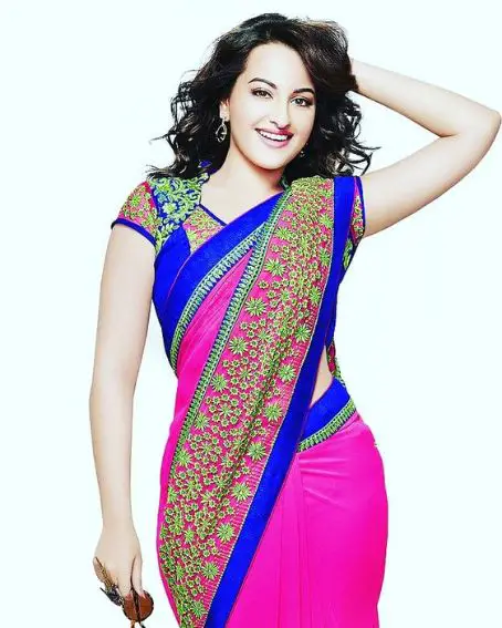 Embroidery Party Wear Saree With Blouse
