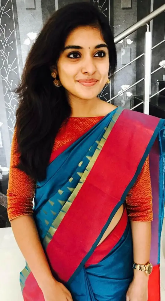 15 Beautiful Pics of Niveda Thomas In Saree