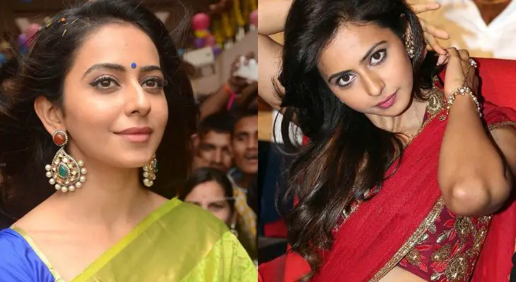 rakul preet singh in Saree