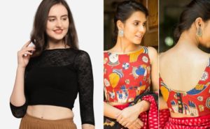 20 Latest Boat Neck Blouse Designs