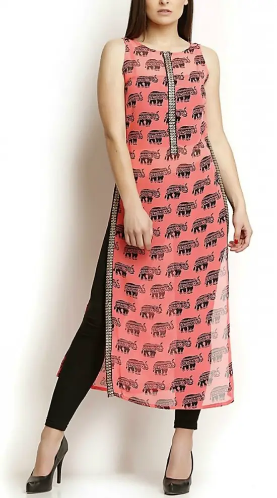 Long Straight Kurti