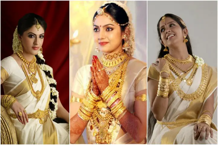 kerala wedding sarees