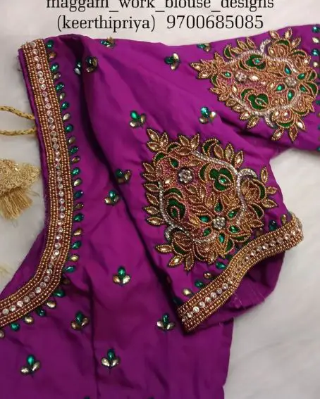 Design Blouses for Silk Saree