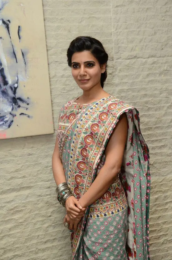 Samantha Ruth Prabhu In Traditional Saree