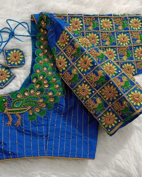 Peacock Blouse Pattern
