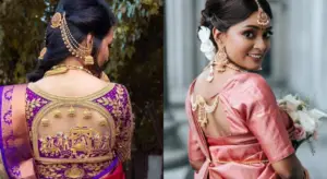 Pattu Saree Blouse Back Neck Designs for Marriage