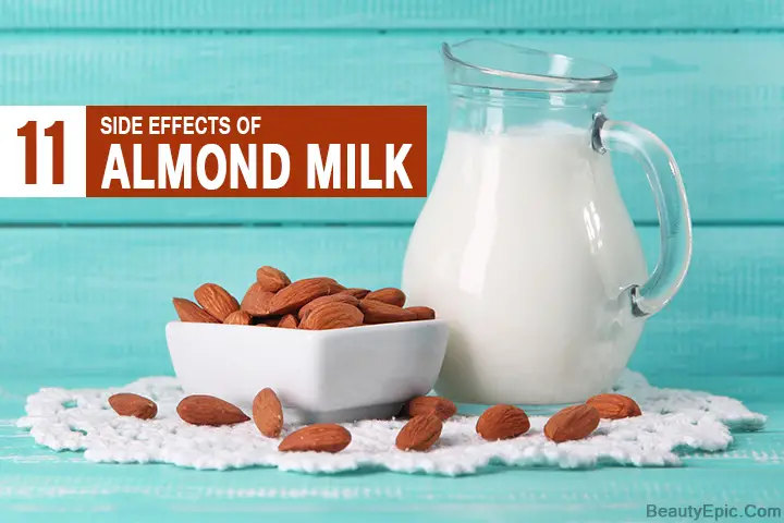 almond milk side effects