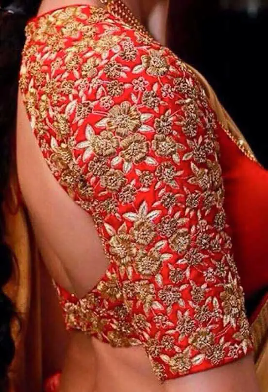 15 best hand embroidery blouse designs
