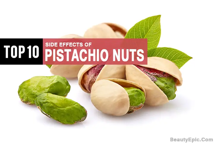 pistachio nuts side effects