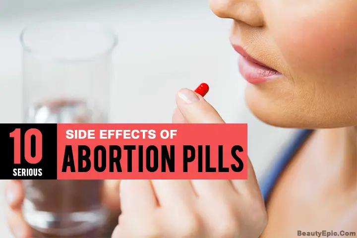 abortion pill side effects