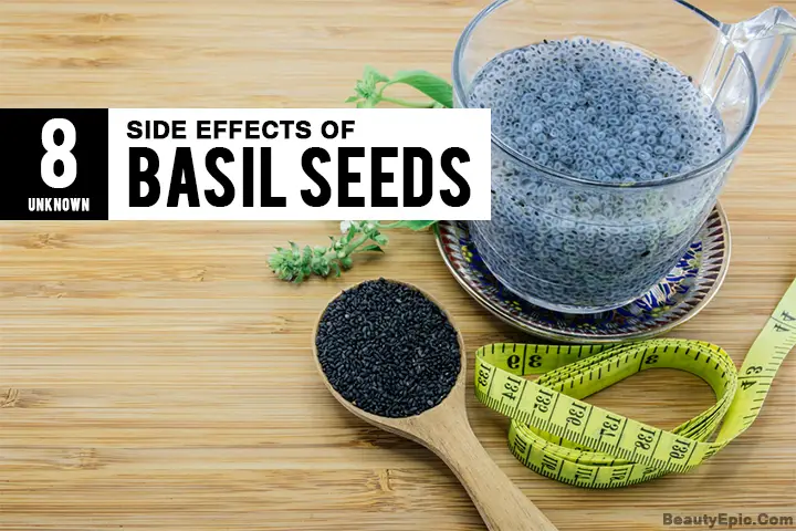 basil seeds side effects