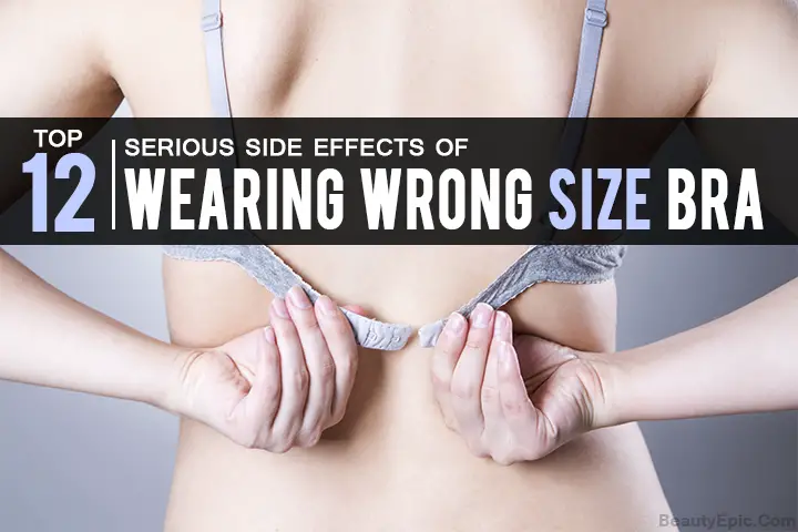 effects of Wearing Wrong Size Bra