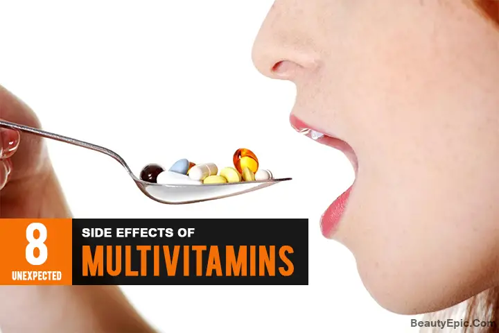 multivitamin side effects
