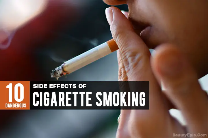 side effects of smoking cigarettes