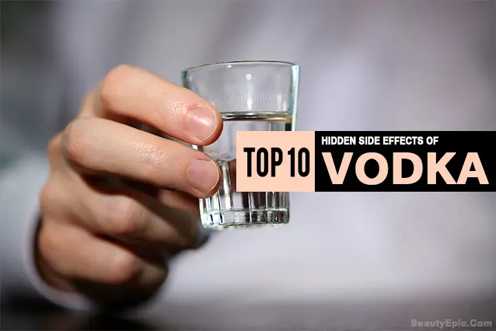 vodka side effects