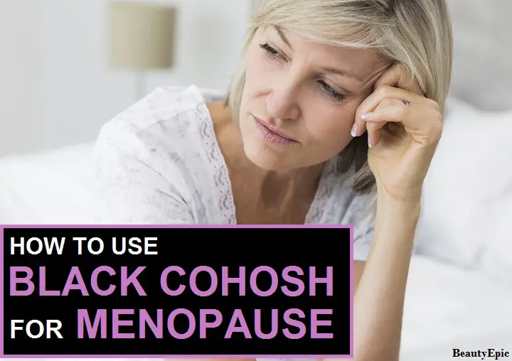 black cohosh for menopause