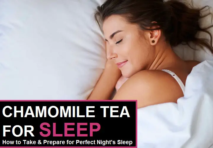 chamomile tea for sleep