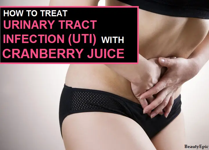 cranberry juice for uti