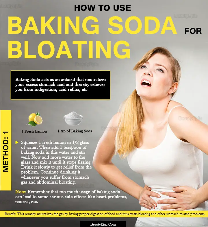 baking soda for bloating