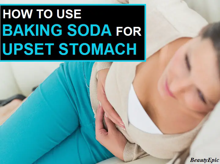 baking soda for upset stomach