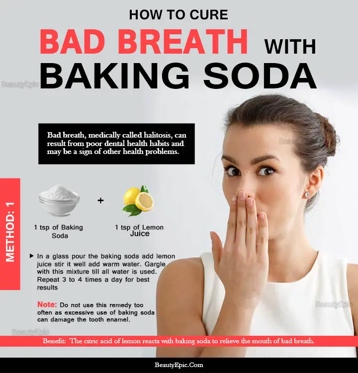 baking soda for bad breath