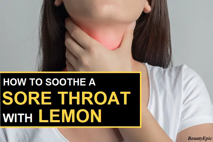 lemon for sore throat