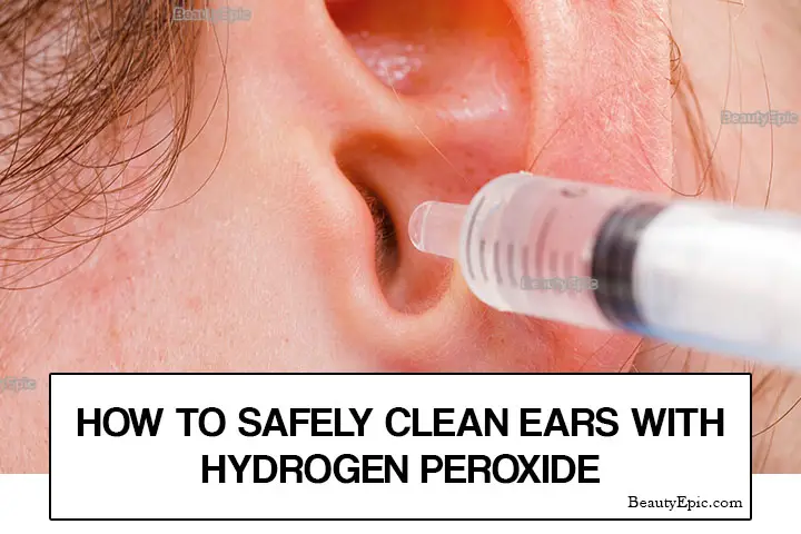 how to clean ears with hydrogen peroxide