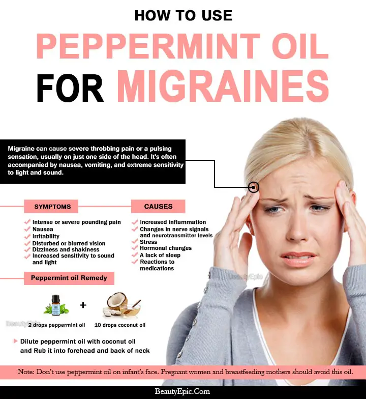 peppermint oil for migraines