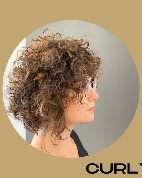 When your ringlets are so rebellious, finding the ideal haircut is not always simple. You might keep your hair in place by getting a haircut with layers. So that the tiny curls will be funny and fantastic.