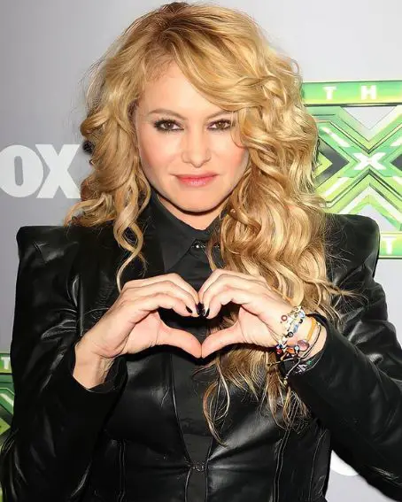 Paulina Rubio Curly Hairstyle With Blonde Hair
