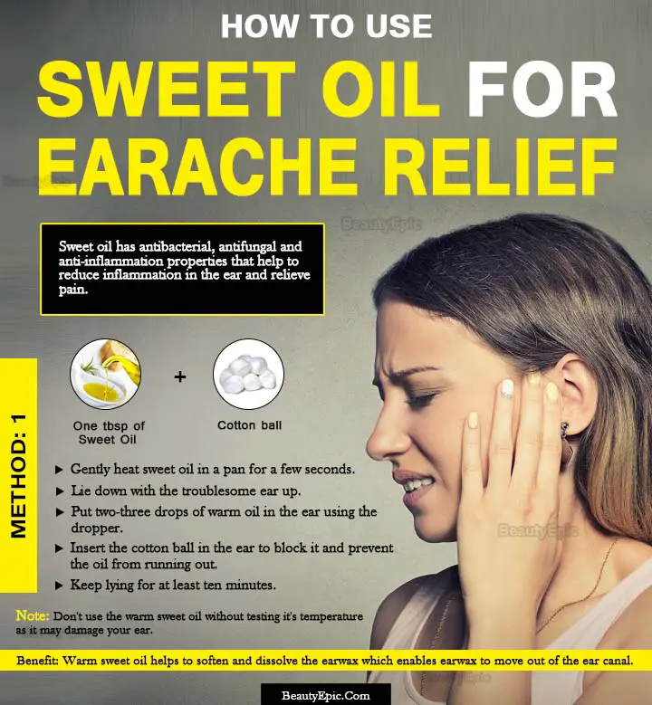 sweet oil for earache