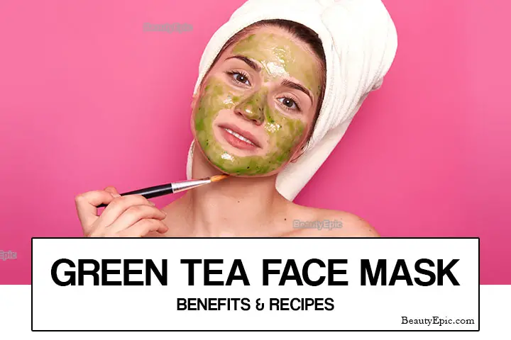 diy green tea face mask