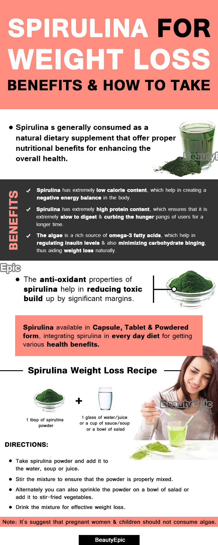 spirulina for weight loss