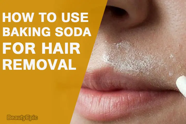 baking soda for hair removal