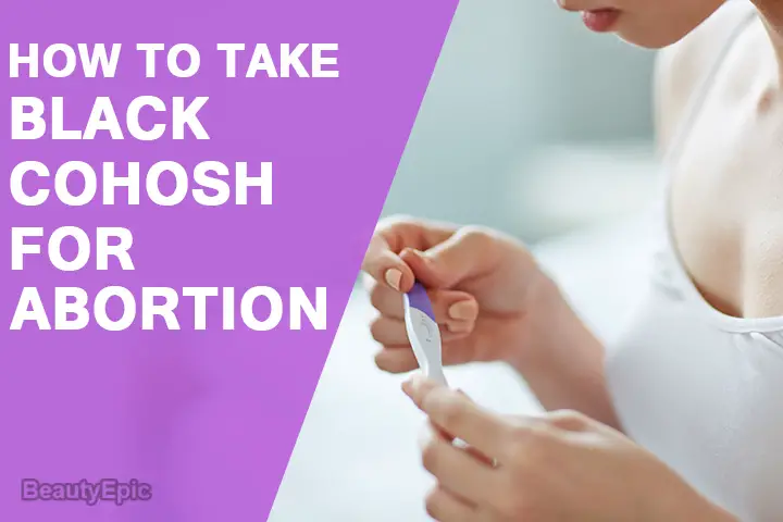 black cohosh for abortion