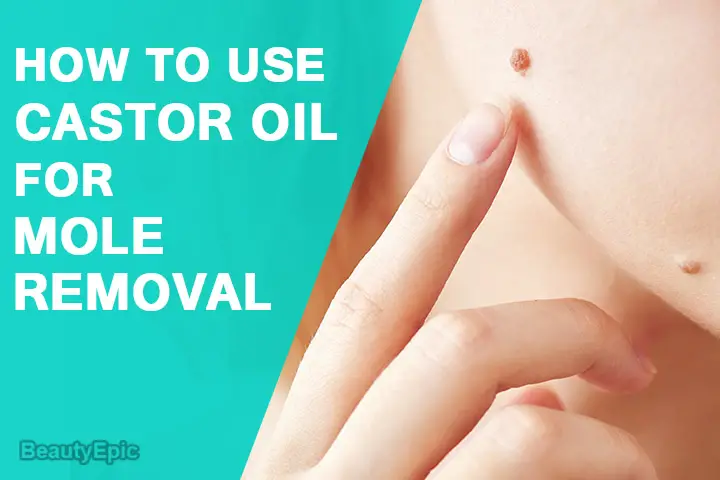 castor oil for moles