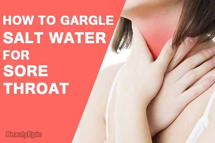 salt water for sore throat