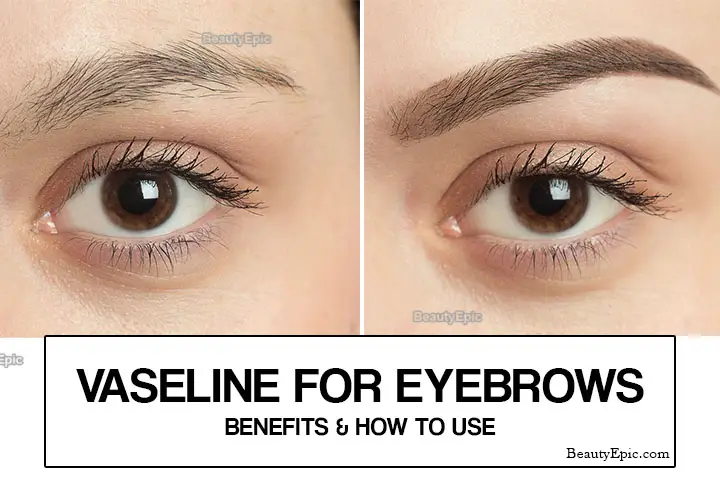 vaseline for eyebrows growth