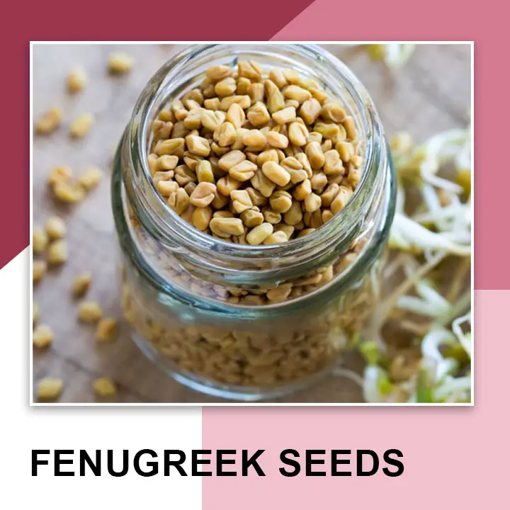 Fenugreek Seeds for Eyebrows Growth