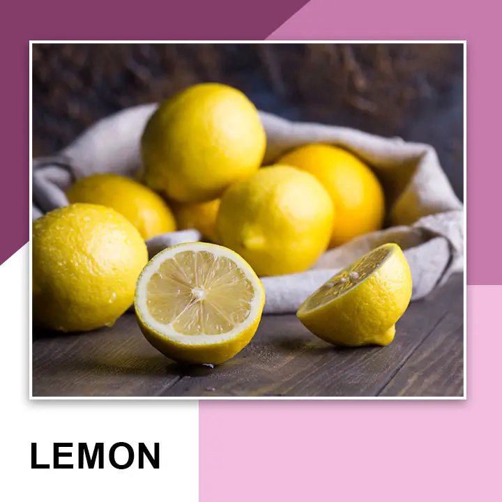 Lemon for Eyebrow Growth