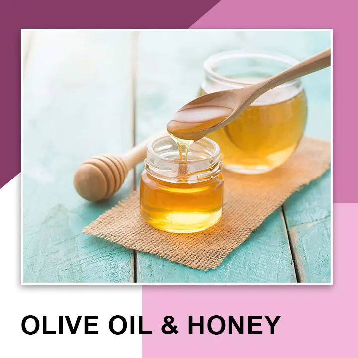 Olive oil and Honey for Eyebrow Growth